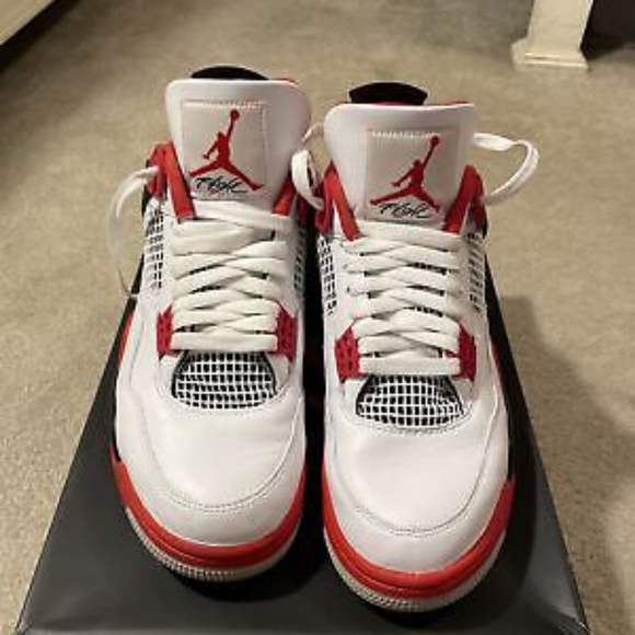 Jordan Retro 4 "Fire Red OG" 2020 Edition - Picture 3 of 7